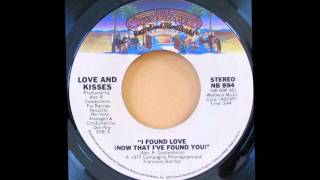 I Found Love (Now That I Found You) - Love And Kisses - 1977 - HQ