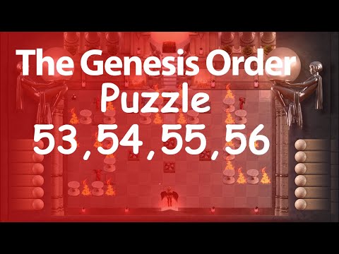 The Genesis Order - AngelCraft Puzzles walkthrough 53,54,55,56 +save data