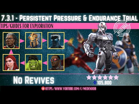 MCOC: Act 7.3.1 - Persistent Pressure, Endurance Trial & Mutant Mastery - Ultron - (Book 2, Act 1.3)