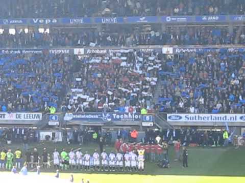 sc Heerenveen - sc Cambuur Fries Volkslied door het Putkapel
