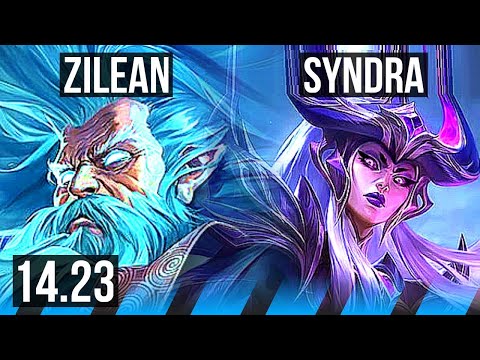 ZILEAN vs SYNDRA (MID) | Rank 3 Zilean, 11/4/22, Dominating | BR Challenger | 14.23