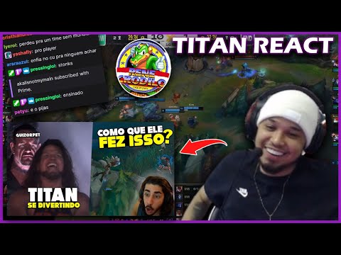 TITAN REACT | MONOCHAMPIONS INSPIRADOS NO CBOLÃO, TITAN TILTADO COM GP, BAD PIJACK TROLANDO