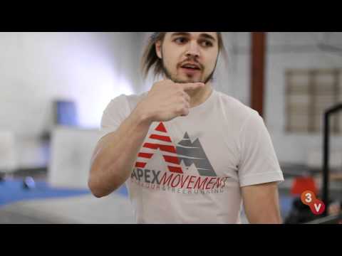 Ryan Ford Preps Lauren for Parkour Training