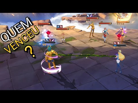 DUELOS GALACTICOS QUEM VENCEU? SAINT SEIYA AWAKENING Servidor 129