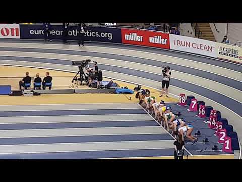 60m prepone [Ž], KVALIFIKACIJE, II i III. skupina - Europsko prvenstvo u dvorani 2019