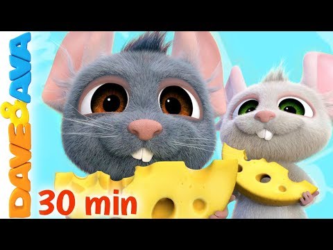 🚌 Wheels on the Bus + More Nursery Rhymes | Baby Songs by Dave and Ava 🚌 Video