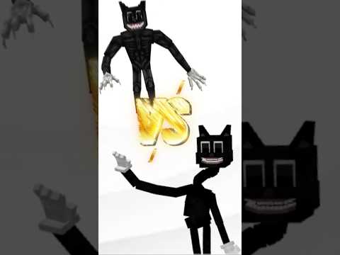 Cartoon Cat VS Cartoon Cat [GojiDraw] 🆚 [BendytheDemon18] Trevor Henderson Creatures