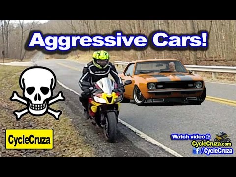How To Handle Aggressive Cars to Avoid "Fu*ked Up Day!" | MotoVlog Video