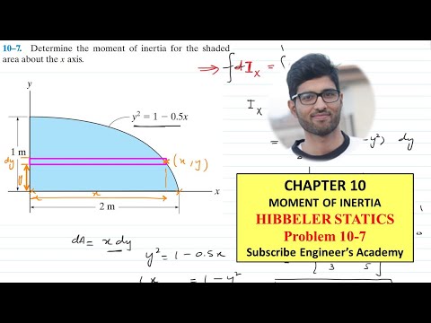 10-7 Moment of Inertia (Chapter 10) Hibbeler Statics | Engineers Academy
