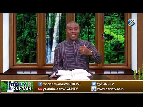 DAILY FOUNTAIN OF SEPTEMBER 2, 2018 - MR. NGOR HARRISON