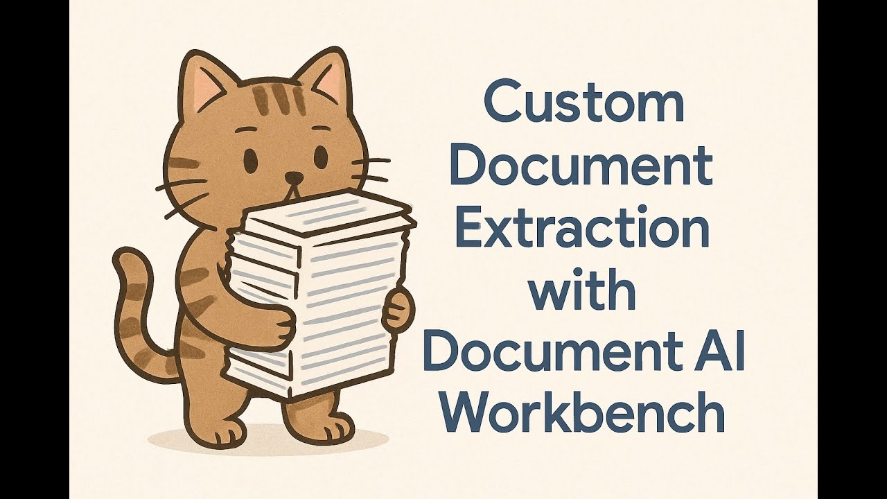 Custom Document Extraction with Document AI Workbench, #qwik_starttraining