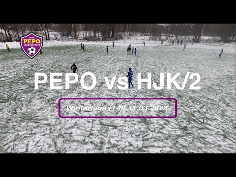 Winterliiga 2022-2023 - PEPO vs HJK/2 - jatkosarjan ottelu 1-6
