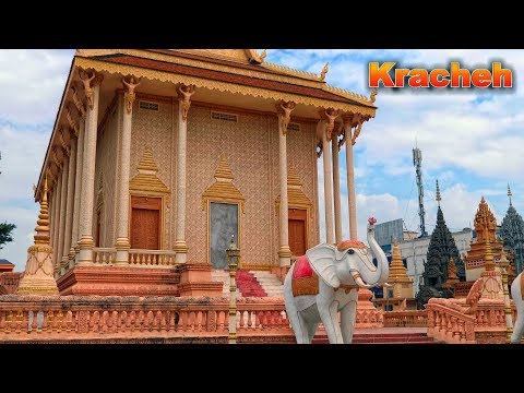 Krong Kracheh - Kratie - City Tour - Camboja - 18/01
