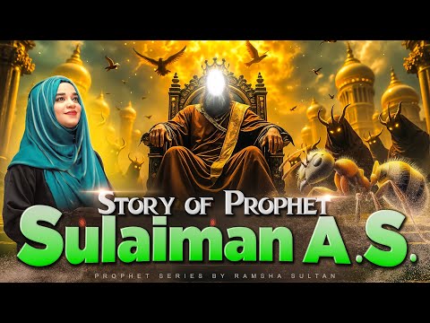 STORY OF PROPHET SULAIMAN (A.S) in Urdu/Hindi- RAMSHA SULTAN #prophetstories ​⁠​⁠@ramshasultankhan