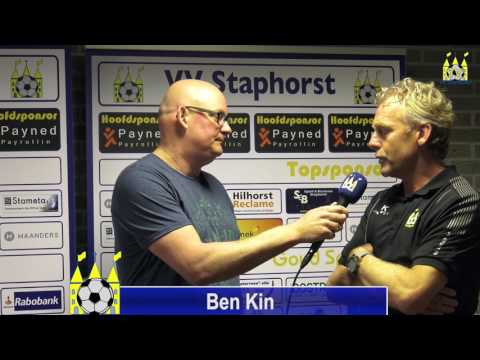 Interview Jeroen van der meer en wedstrijdanalyse Staphorst Ter Leede