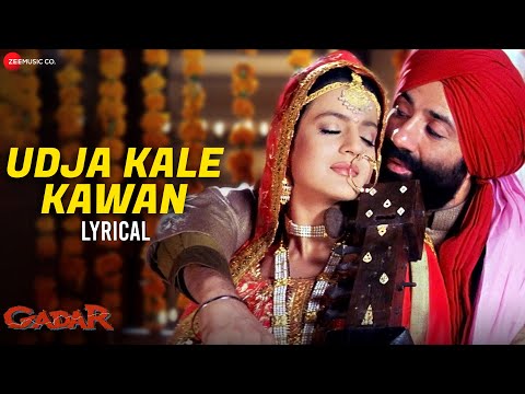 Udja Kale Kawan | Gadar | Sunny Deol & Ameesha Patel | Alka Yagnik & Udit Narayan | Lyrical