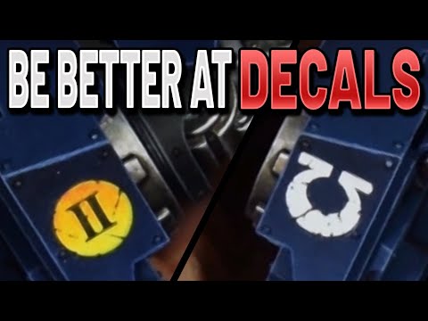 How to NOT SUCK at Decals