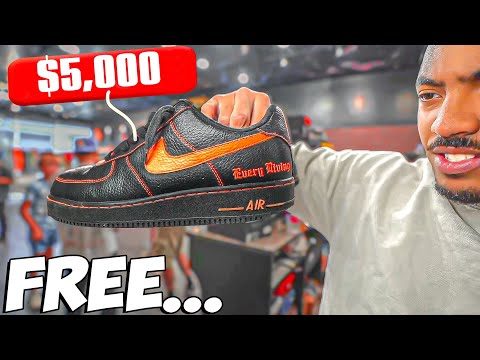 He Gave Me a $5,000 Sneaker… by Accident!