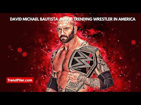 David Michael Bautista, Top Trending wrestler In America
