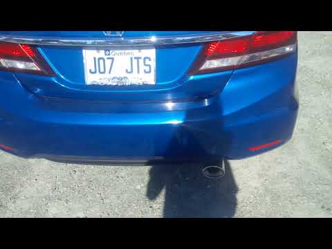 Honda Civic 2013 Borla Performence Exhaust