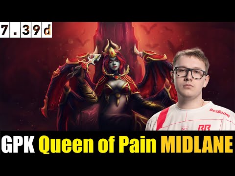 GPK [Queen of Pain] MID 7.39D- DOTA 2 HIGHEST MMR MATCH#dota2gameplay  #dota2  #gpk
