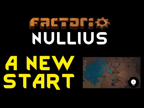 A NEW START - Let's Play Nullius FACTORIO Gameplay Ep 1