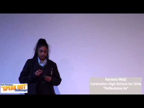 Ravisha Walji, Runner-Up, "Speak Out" Challenge! Sutton Regional Final 2014-15