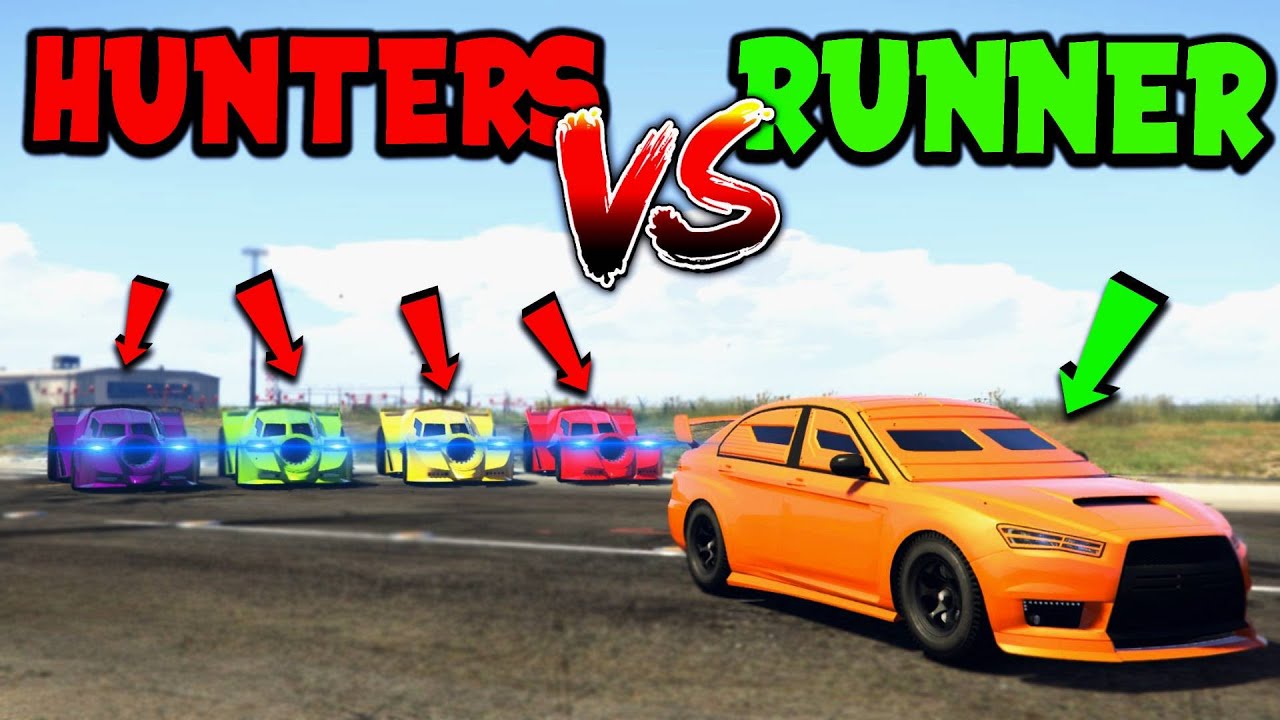 4 Vigilantes VS Armored Kuruma! | GTA Manhunt