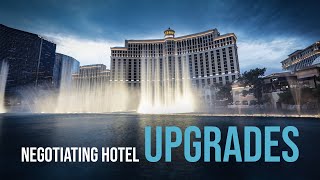 How to negotiate for a hotel upgrade with Brandon Voss