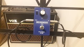 Video thumbnail for PEDAL GUITARRA PHASER BEHRINGER PH9 by Luiz Carlos Franco de Sousa