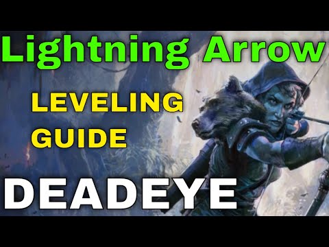 0.3 League Starter - Lightning Arrow Deadeye Leveling Build Guide [Path of Exile 2 0.3]