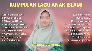 Download lagu KUMPULAN LAGU ANAK ISLAMI - MAZRO ( COVER ) mp3