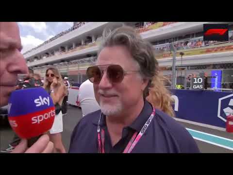 Michael Andretti F1 Grid Walk Interview | 2023 Miami Grand Prix