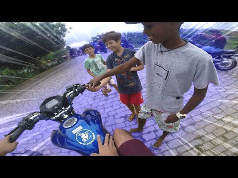 TITAN 160 CANTOU, MAIS DE 10 MINUTOS TIRANDO DE GIRO SÓ O CANO !