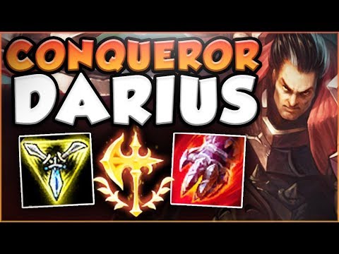 HAS RIOT FINALLY DONE IT? NEW CONQUEROR DARIUS MAKES TOP GREAT AGAIN! DARIUS TOP! League of Legends