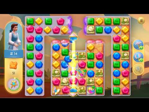 Disney Princess Majestic Quest Level 34 - No Boosters