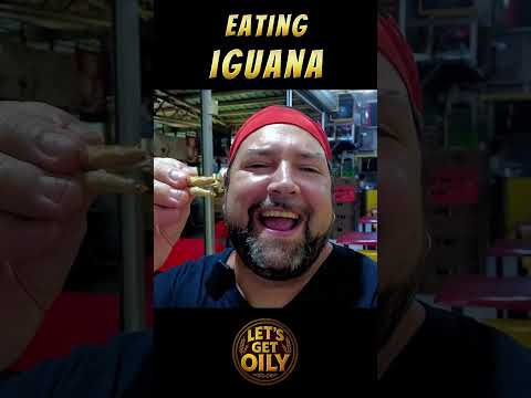 Eating IGUANA meat in El Salvador 🇸🇻