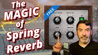 Video thumbnail for The Coolest Kind of Reverb You Aren't Using (FREE Spring Plugin from Fuse Audio Labs) by SonicScoop