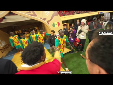 iShowSpeed Meets The Senegal National Team 🇸🇳