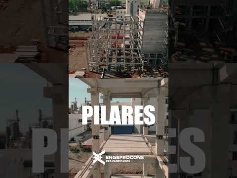 Por dentro do moinho gigante em Sertanópolis-PR com pré-fabricados @Engeprocons