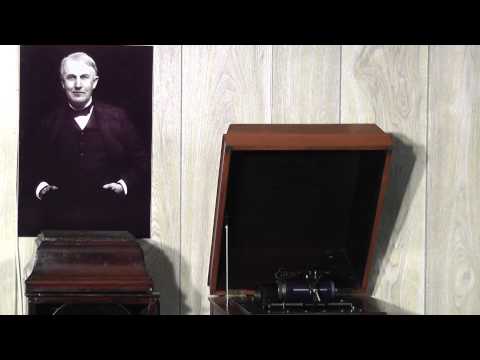 Edison blue amberol cylinder 2767 - O Little Town of Bethlehem - The Carol Singers