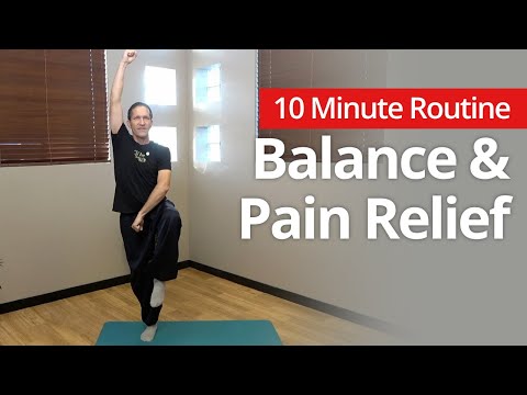 Qigong for Balance & Pain Relief | 10-Minute Daily Routine