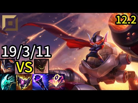 Rumble Top vs Malphite - KR Master | Patch 12.2