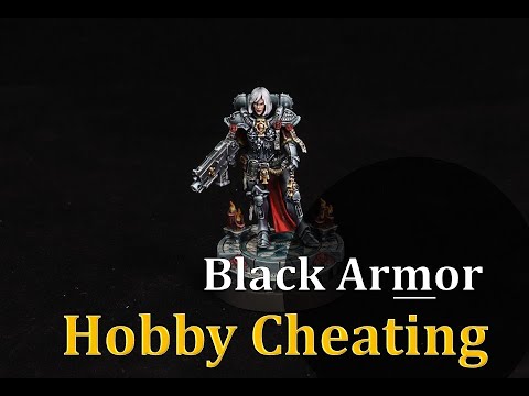 Hobby Cheating 224 - How to Paint Black Armor