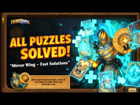 Hearthstone Puzzle Solutions: The Boomsday Project – Mirror Wing (All Solutions Fast & Easy!)