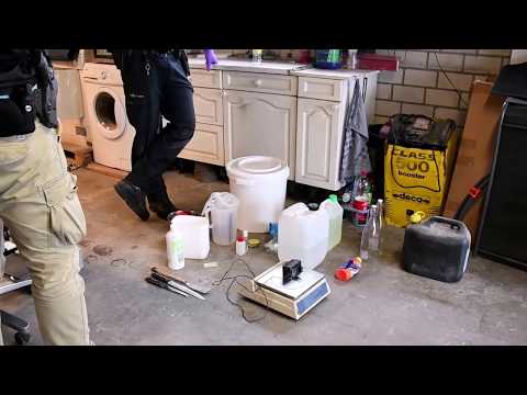 eerste dag veegweek Opsporingsdiensten