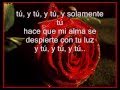 Pablo Alboran-Solamente tu (letra) "imagenes ...