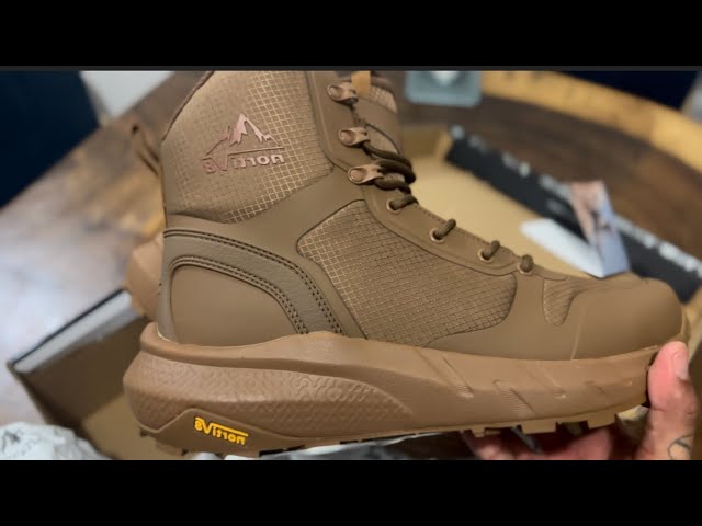 Vídeo relacionado con NORTIV 8 Botas de Trabajo Tácticas Militares para Hombre con Cremallera Lateral Botas de Combate de Motocicleta Negro Trooper Talla 42EU/9US