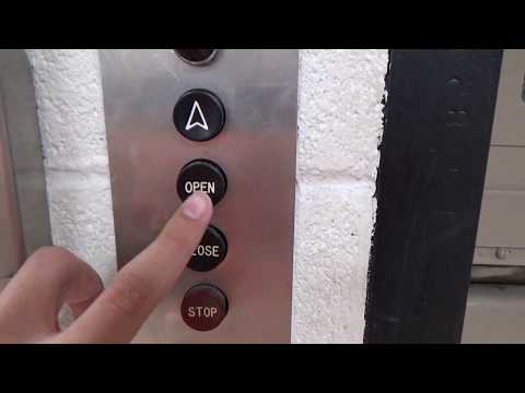 Vintage 1967 Montgomery Hydraulic Freight Elevator @ Newmark Civil Engineering Lab UIUC