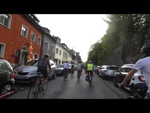 Ride of Silence Aachen 2017 Teil 2/3 (Turmstraße bis Schanz)